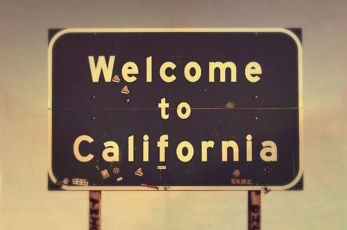 California sign